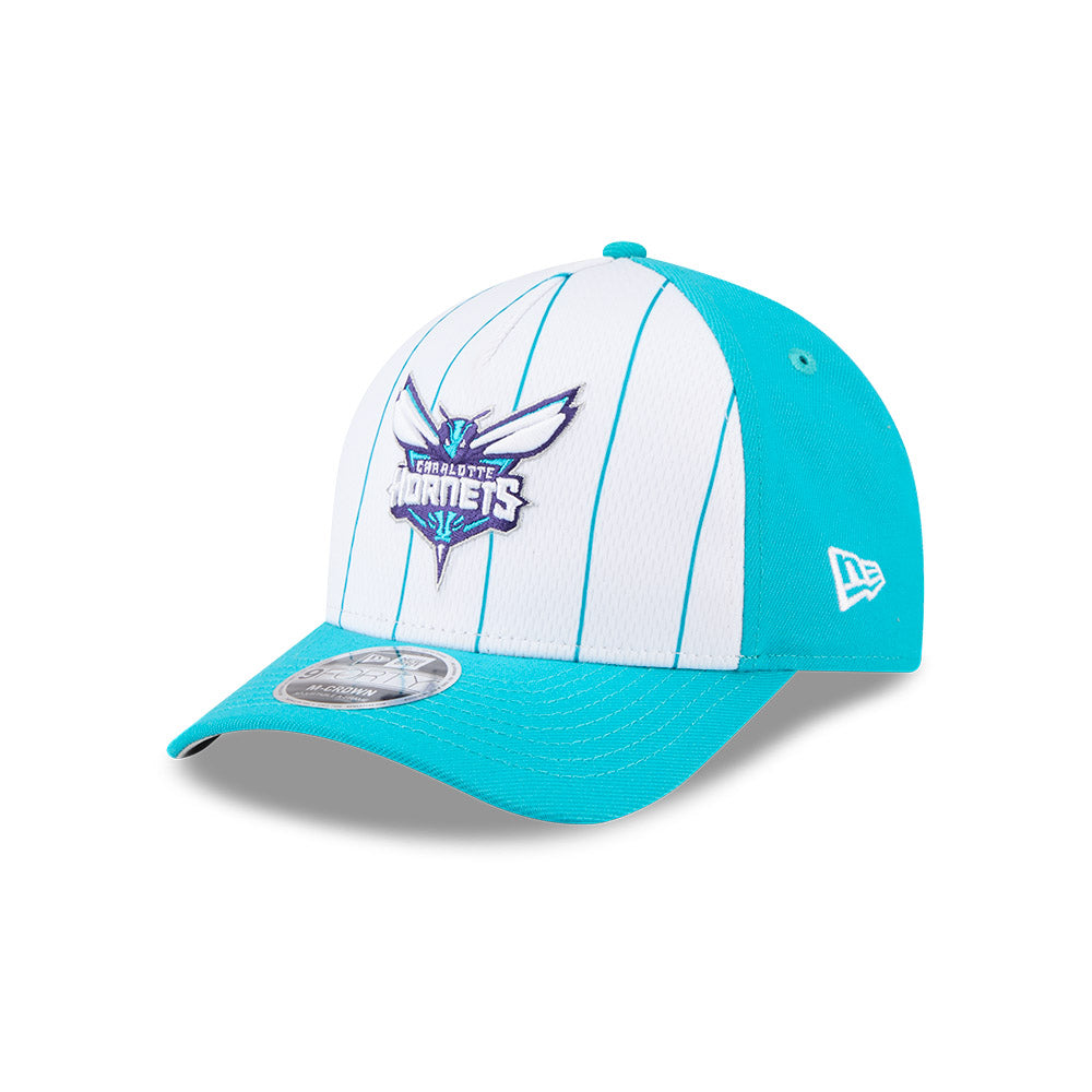 Charlotte Hornets Hat - 2025 Tip-Off 9Forty M-Crown A-Frame Snapback Cap - New Era